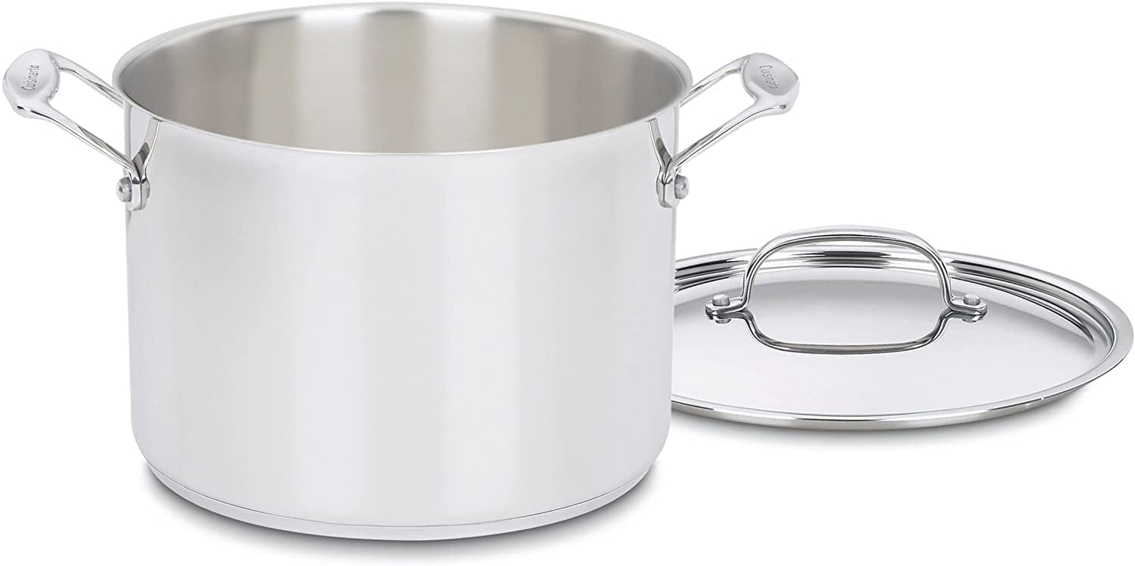 10 Piece Chef's Classic Stainless Pot & Pan Cookware Set